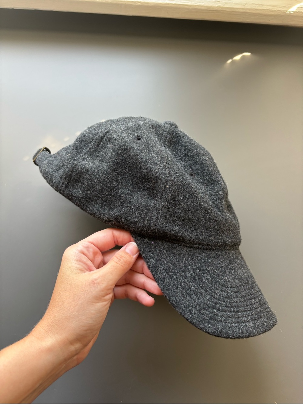 Vintage Scala Cashmere and Wool Baseball Cap